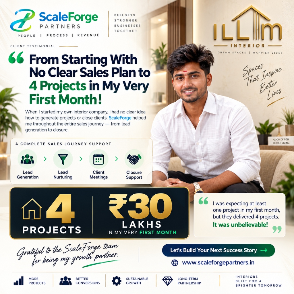 Illam Interior 4 High-Ticket Closures in 30 Days