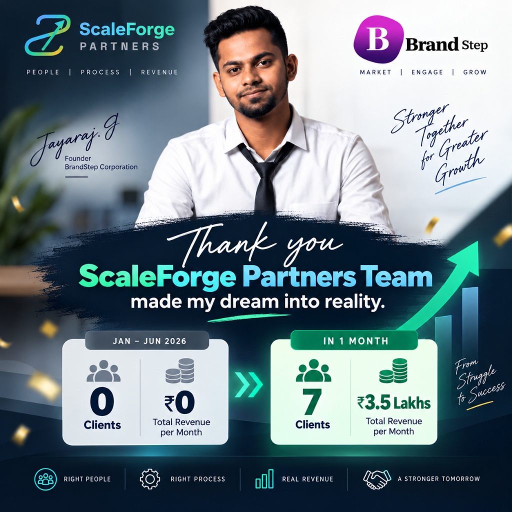 Jayaraj Digital Marketing Professional Rs0 to Rs3.5 Lakhs Monthly Revenue